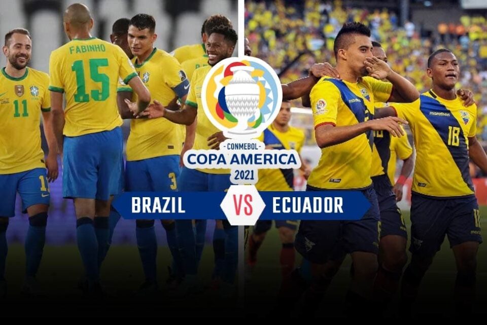 Brazil settles for a 1-1 draw with Ecuador