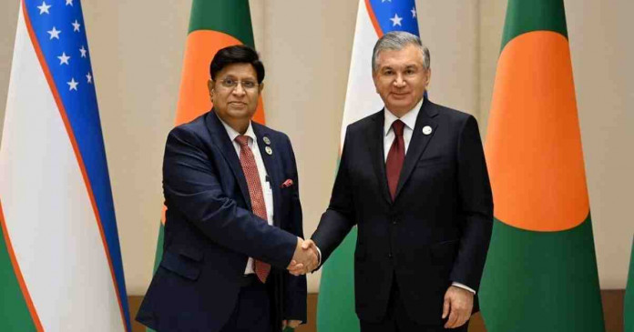 Foreign Minister's meeting with the President of Uzbekistan