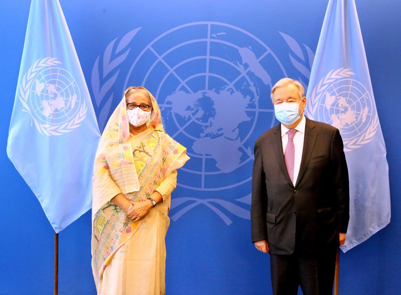 Guterres praises Bangladesh’s development miracle, Sheikh Hasina’s leadership