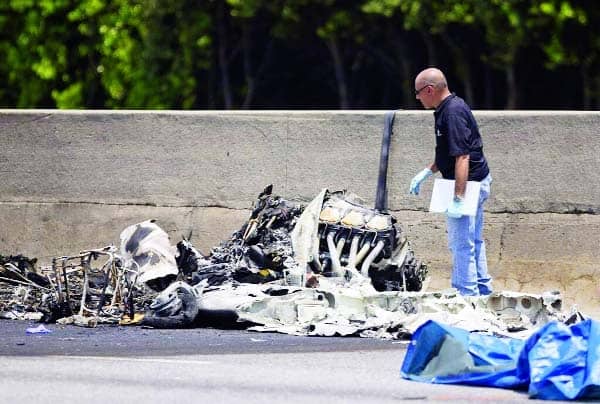 Four killed in US plane crash