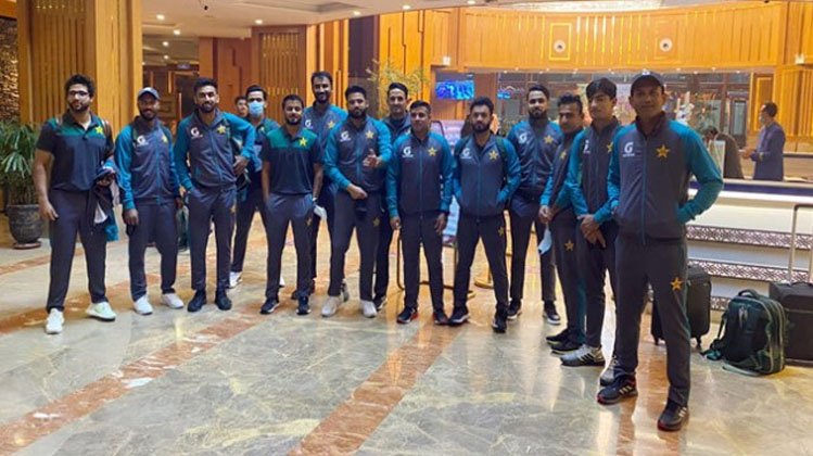Pakistan Test squad in Dhaka
