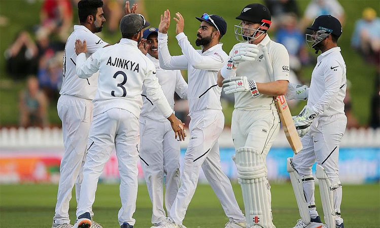 India beat New Zealand to clinch Test series 1-0
