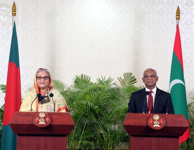 PM stresses PTA during ‘fruitful talks’ with Maldivian President