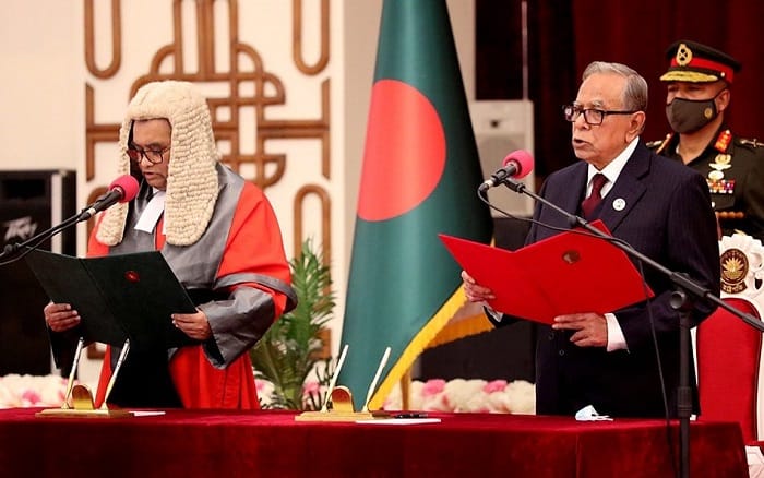 President administers Hasan Foez Siddique's oath as CJ