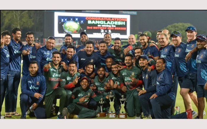 Bangladesh moves to No. 6 in ICC rankings