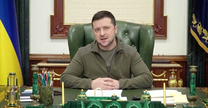 Zelensky compares Russian forces to IS