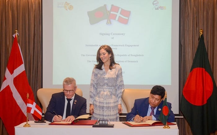 Bangladesh-Denmark sign framework doc on sustainable engagement