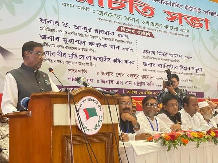 Bangladesh will never be like Sri Lanaka: Quader