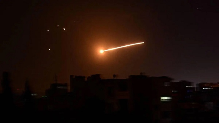 Syria intercepts Israeli missile attack
