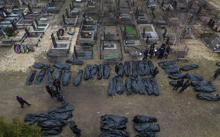 Russian military strike 'genocide': Ukraine