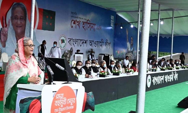 PM says people’s power inspired her to build Padma Bridge with self-finance